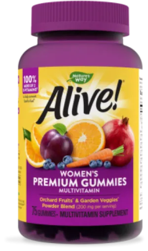 Nature's Way Alive Premium Women's Gummy Multivitamin