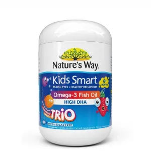 Natures Way Kids Smart Omega-3 Fish Oil Trio