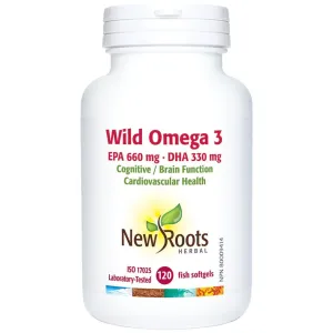 New Roots Wild Omega 3 (120 Sgels)