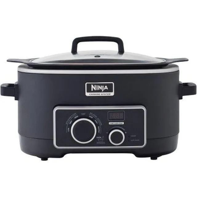 Ninja Multicooker (3 in 1) System - Slow Cooker, Stove Top, and Oven (MC750)