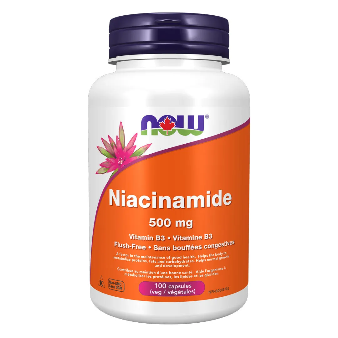 Now Niacinamide (500mg) (100 VCaps)