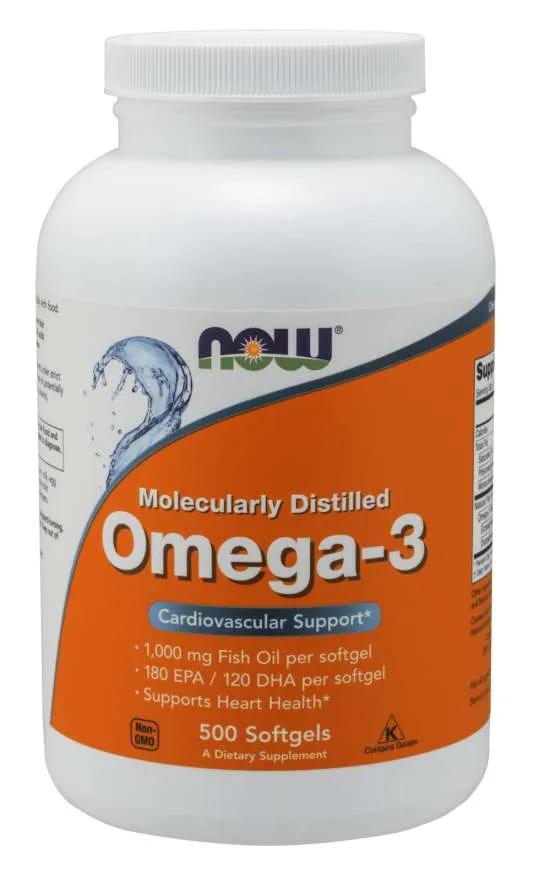 Now Omega-3 1000mg 100 Softgels