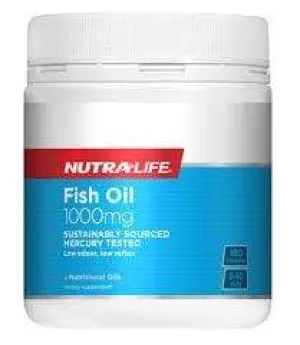 NutraLife Omega 3 Fish Oil 1000mg 400caps