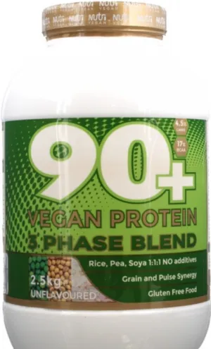 Nutrisport 90  Vegan Protein Unflavoured 908g