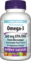 Omega-3 From Microalgae, 100% Vegetarian 1000 mg, 30 softgels