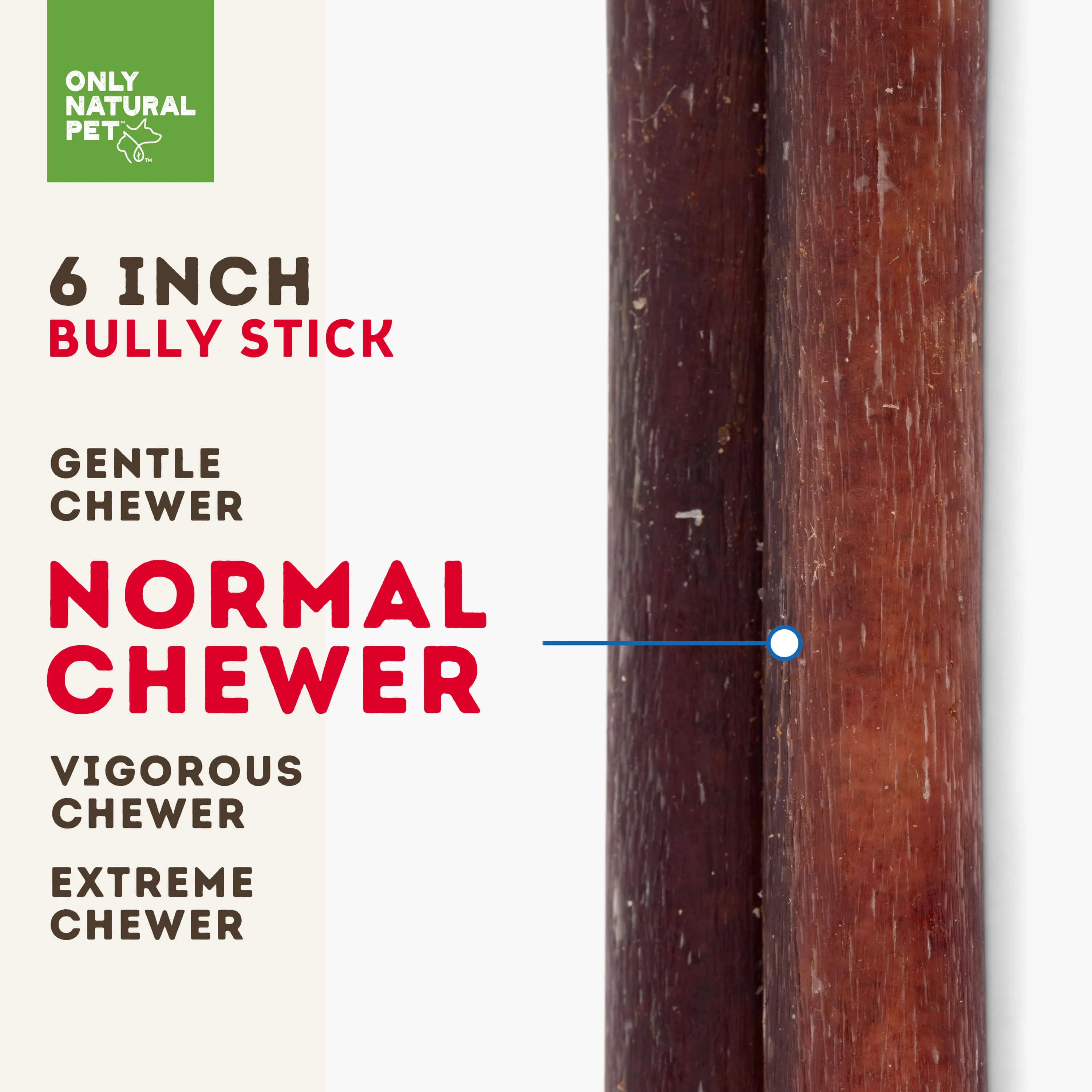 Only Natural Pet Free Range Bully Sticks for Dogs