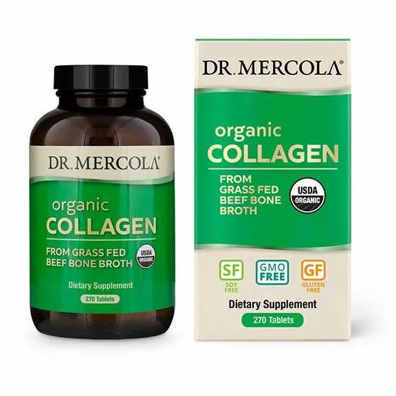 Organic Collagen from Grass Fed Beef Bone Broth by Dr. Mercola