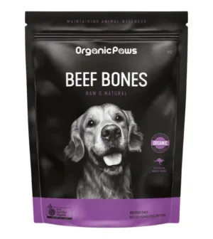 Organic Paws Beef Bones Frozen Raw Dog Food