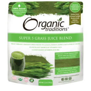 Organic traditions - wheat grass juice  powder - 150g