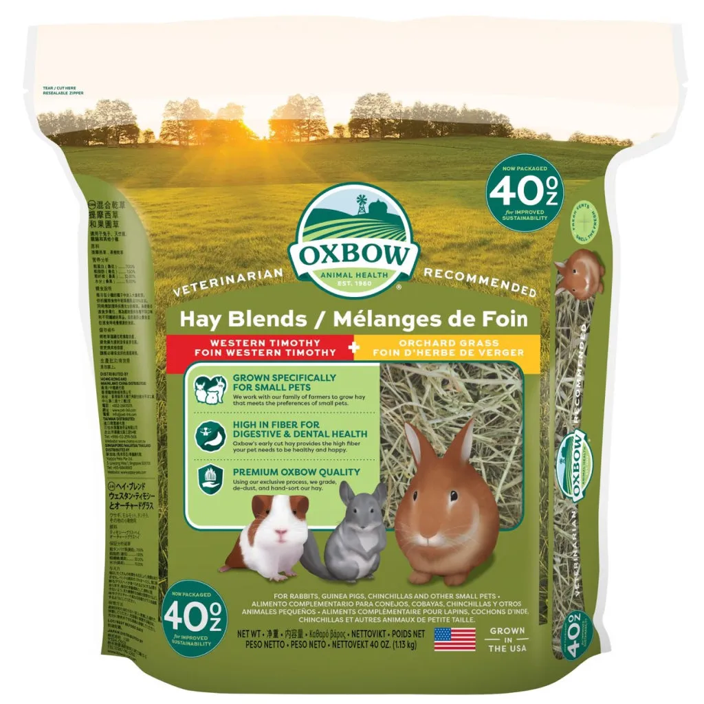 Oxbow Animal Health Hay Blends Western Timothy & Orchard Grass Hay