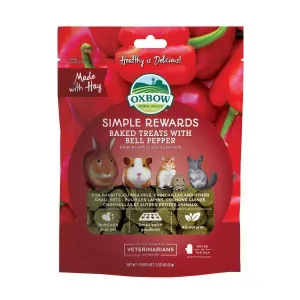 Oxbow Simple Rewards Bell Pepper Treats 85g