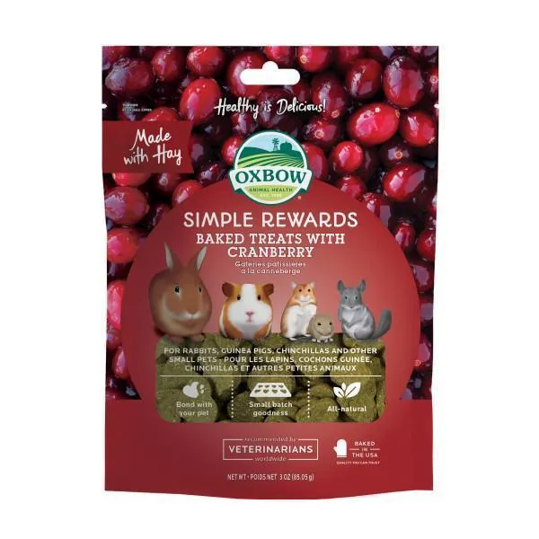 Oxbow Simple Rewards Cranberry 85g^^^