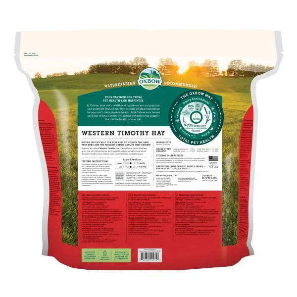 Oxbow Western Timothy Hay 1.13kg