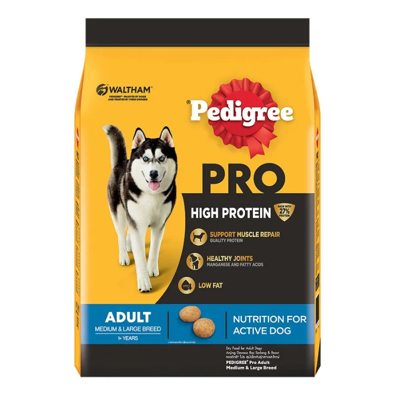 Pedigree Dry Dog Food 1.3kg All Breeds & Flavors for Adult/Puppy NutriDefense