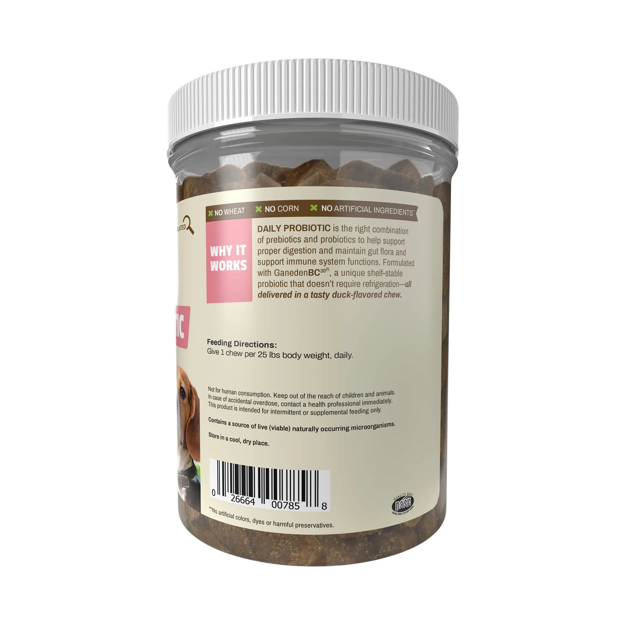 Pet Naturals Daily Probiotics for Dogs