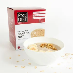 Proti Diet Banana Nut Oatmeal