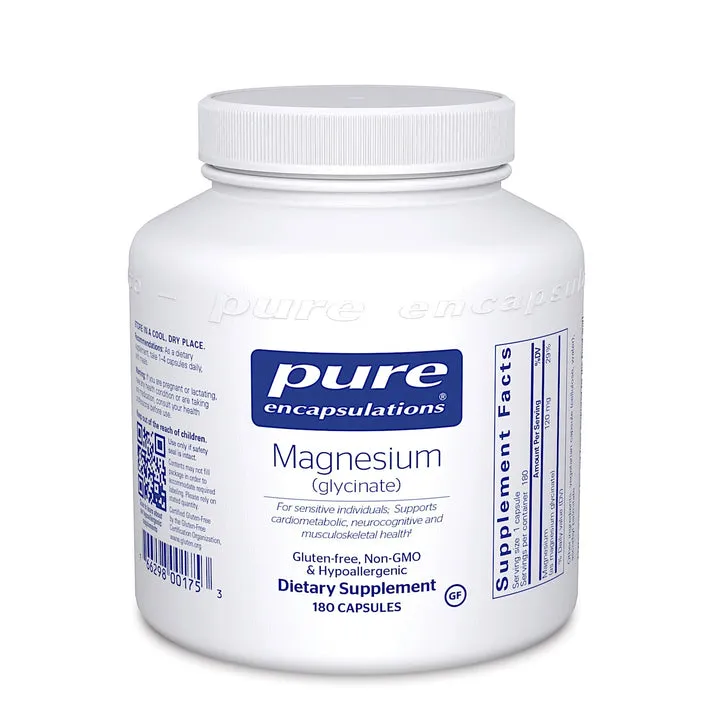 Pure Encapsulations Magnesium Glycinate Capsules 180ct