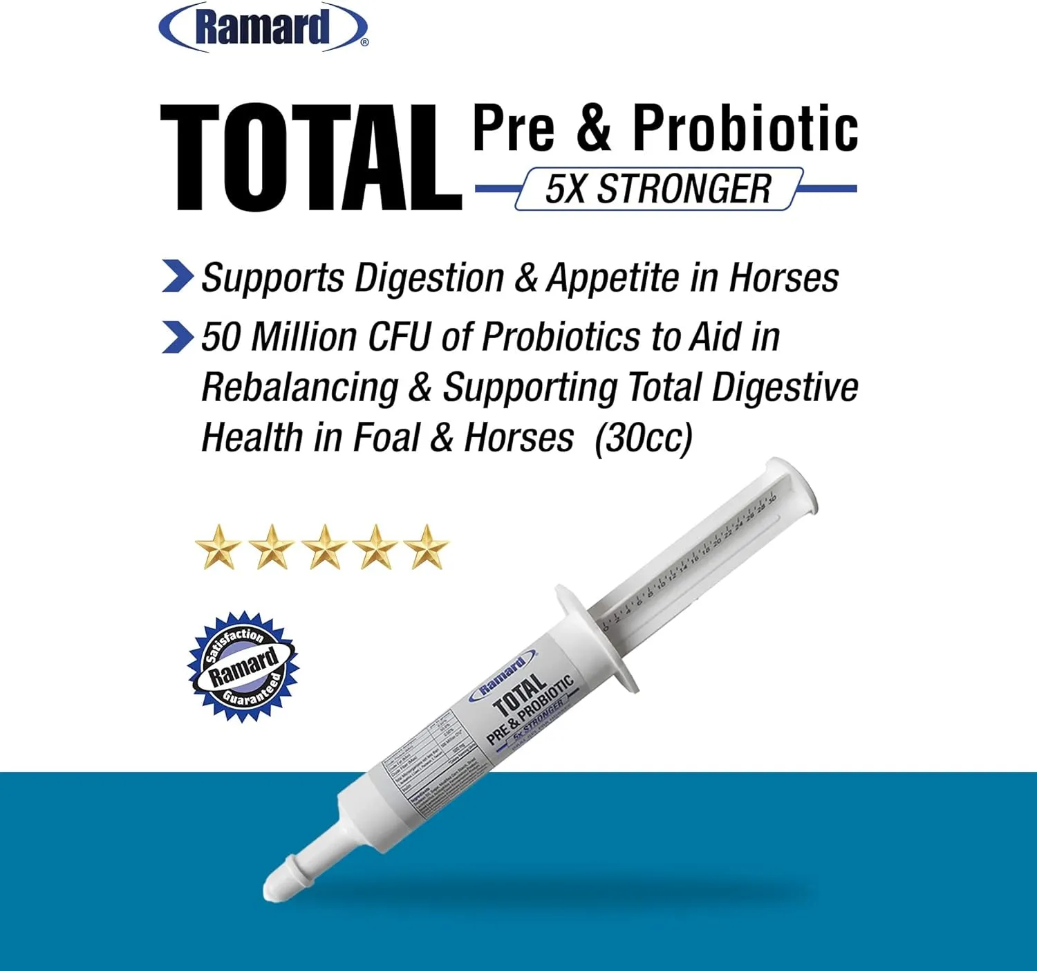 Ramard Total Pre & Probiotics Paste For Horse (30 cc)