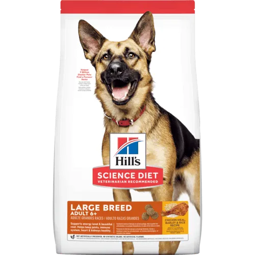 Science Diet Adult 6  Large Breed Chicken Meal, Barley & Rice Recipe Dry Dog Food