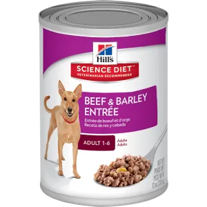 Science Diet Adult Beef Entree Wet Dog Food