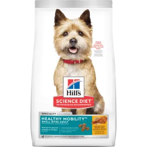 Science Diet Adult Healthy Mobility Small Bites Chicken Meal, Brown Rice & Barley Dry Dog Food