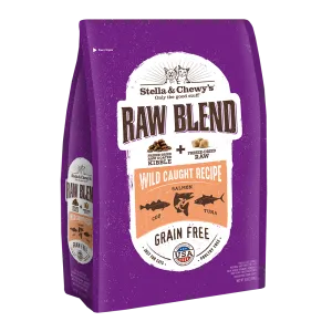 Stella & Chewy's Cat Raw Blend Kibble Wild Caught Recipe 5lb