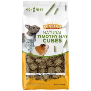 Sunseed Natural Timothy Hay Cubes 16 oz