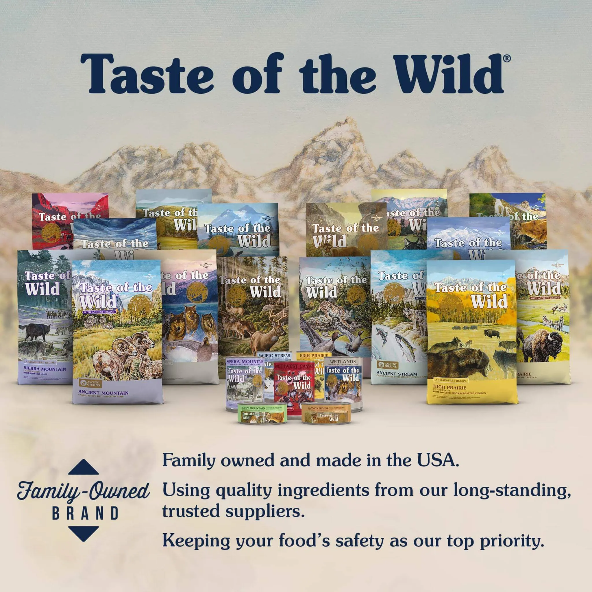 Taste of the Wild Grain-Free Dry Dog Food