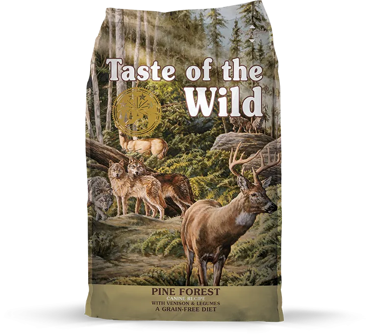 Taste Of The Wild Grain Free Pine Forest Venison & Lentil Dry Dog Food