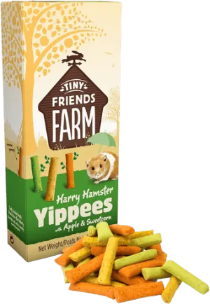 Tiny Friends Farm Harry Apple & Sweetcorn Yipees 120g