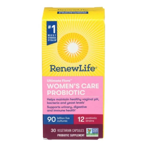 Ultimate Flora Women's Care Probiotic 90 Billion 30 Veg Caps By Renew Life