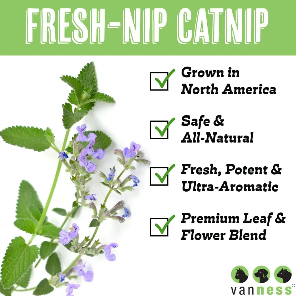 Van Ness Fresh-Nip Organic Catnip For Cats (1 oz)