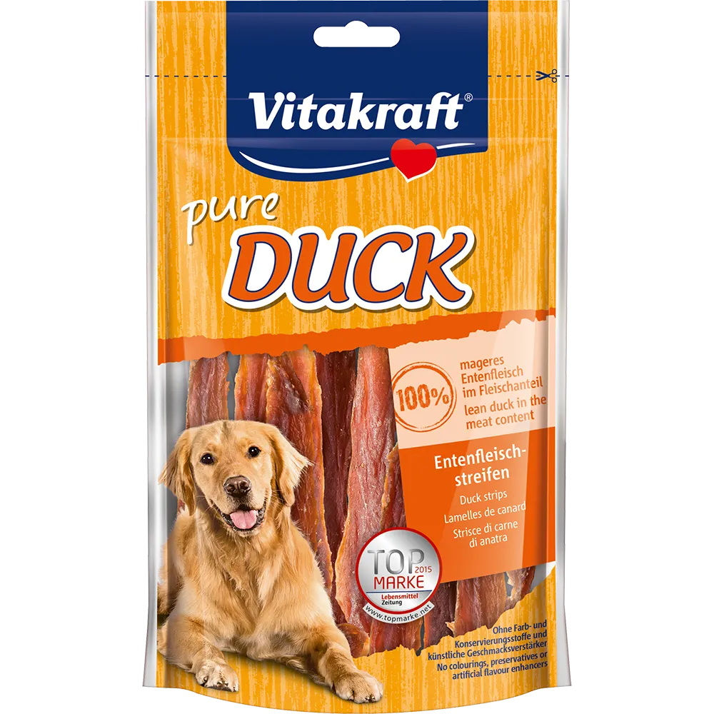 Vitakraft Dog Treats Duck Meat Strips 80g