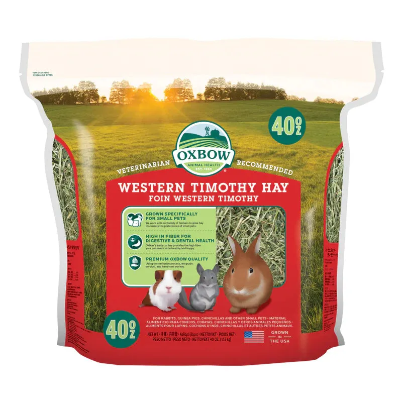 Western Oxbow Timothy Hay Various Sizes  REWARDS PROGRAM BUY 6 GET 1 FREE