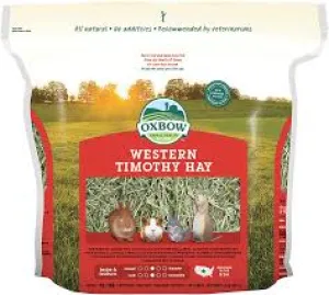 Western Oxbow Timothy Hay Various Sizes  REWARDS PROGRAM BUY 6 GET 1 FREE