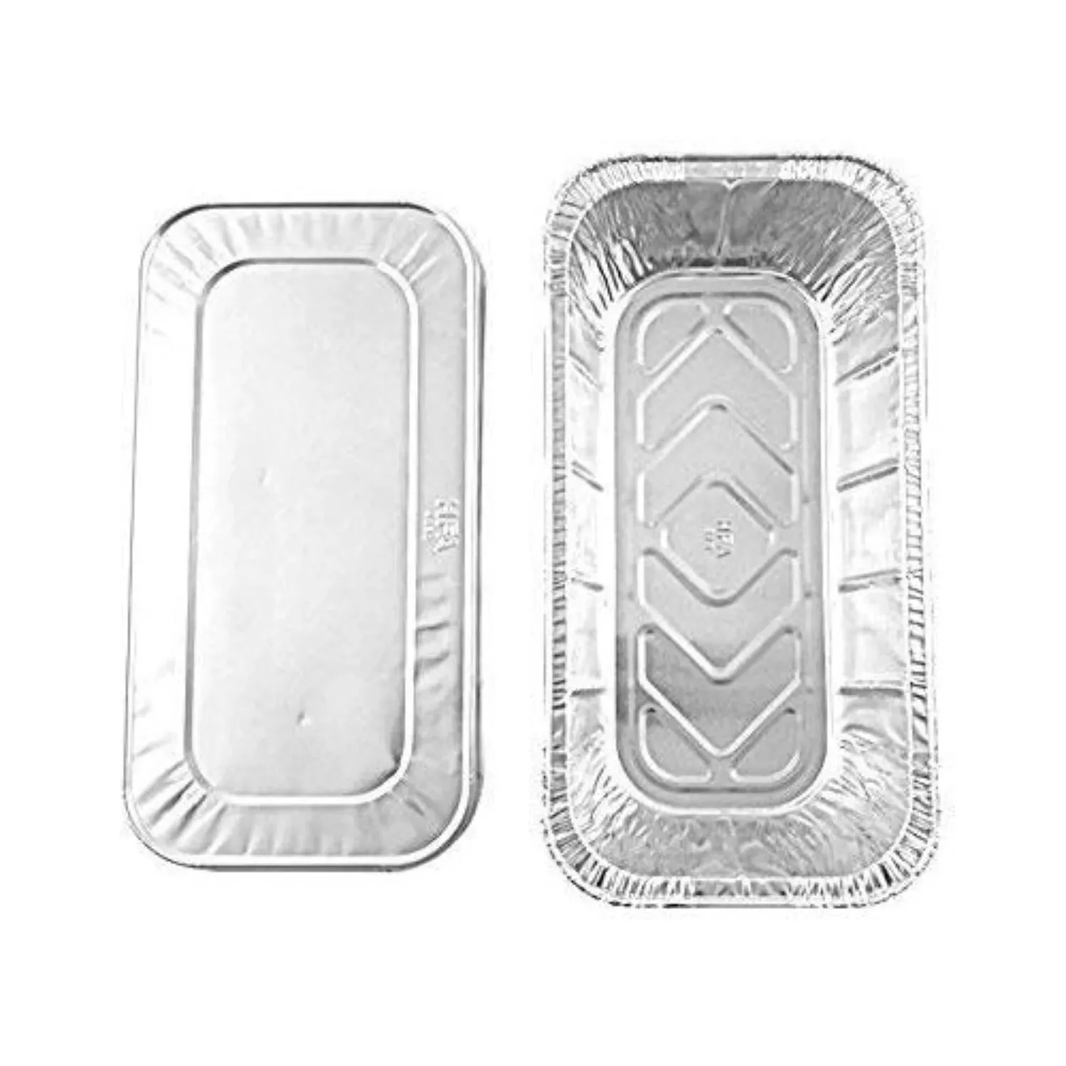 *WHOLESALE* ALUMINUM LID FOR 5 LB LOAF BAKING PAN 12.5" X 6.5" | 200 ct/case