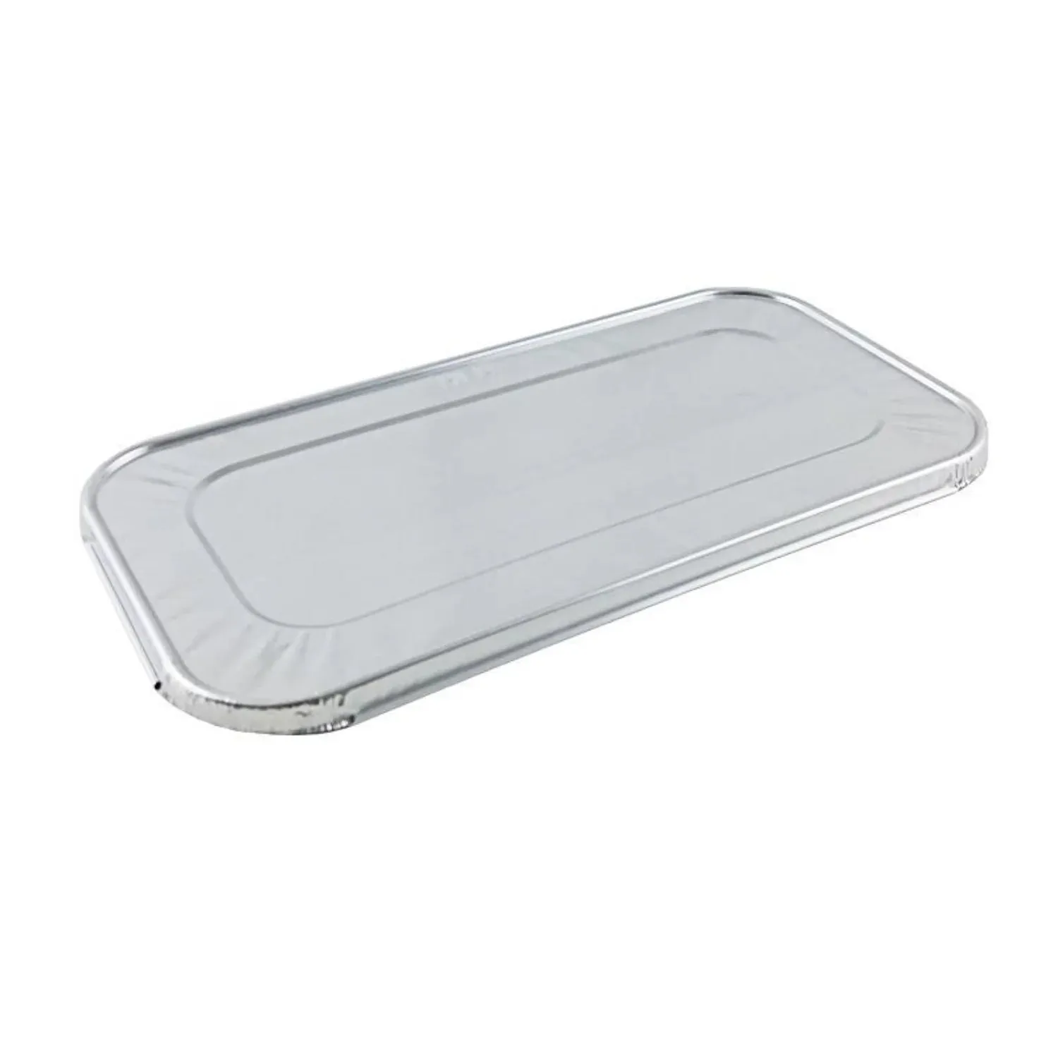 *WHOLESALE* ALUMINUM LID FOR 5 LB LOAF BAKING PAN 12.5" X 6.5" | 200 ct/case