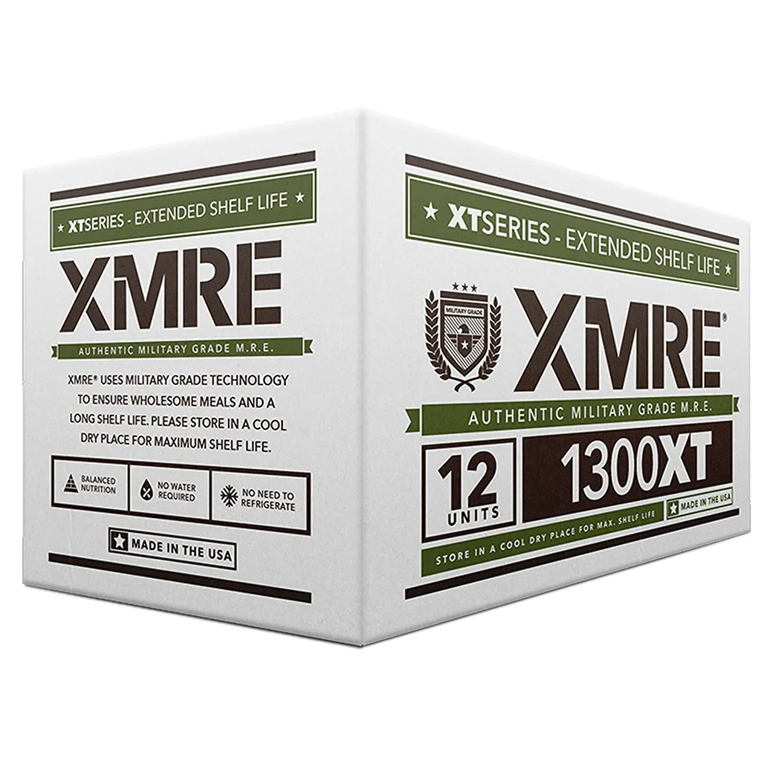 XMRE 1300XT Meals With Heaters Fully Cooked 6 Different Meals