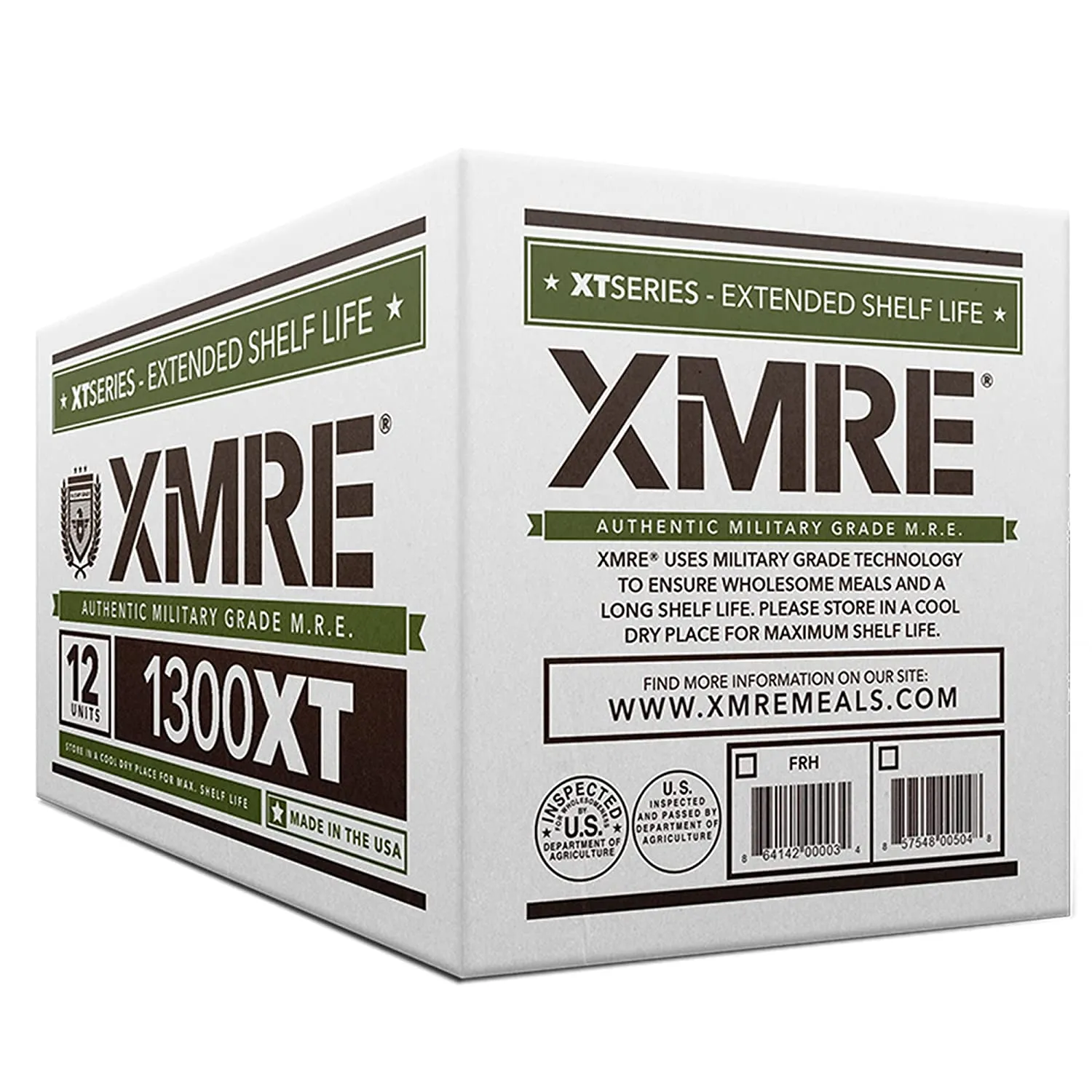 XMRE 1300XT Meals With Heaters Fully Cooked 6 Different Meals